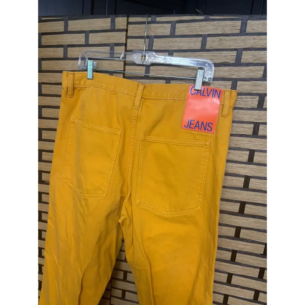 Calvin Klein Gold Jeans Size 34x32